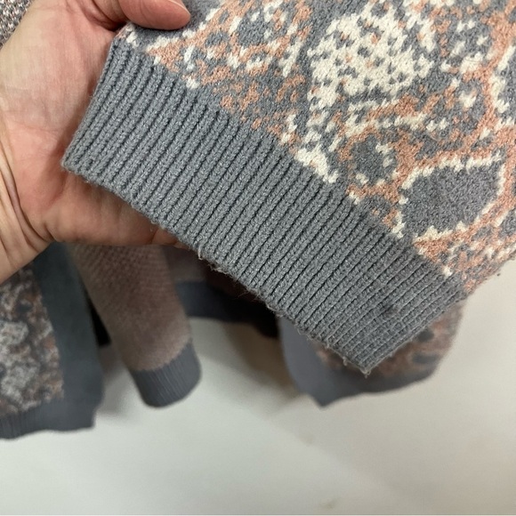 By Anthropologie Serpentine Gray Duster Sweater - Picture 7 of 14